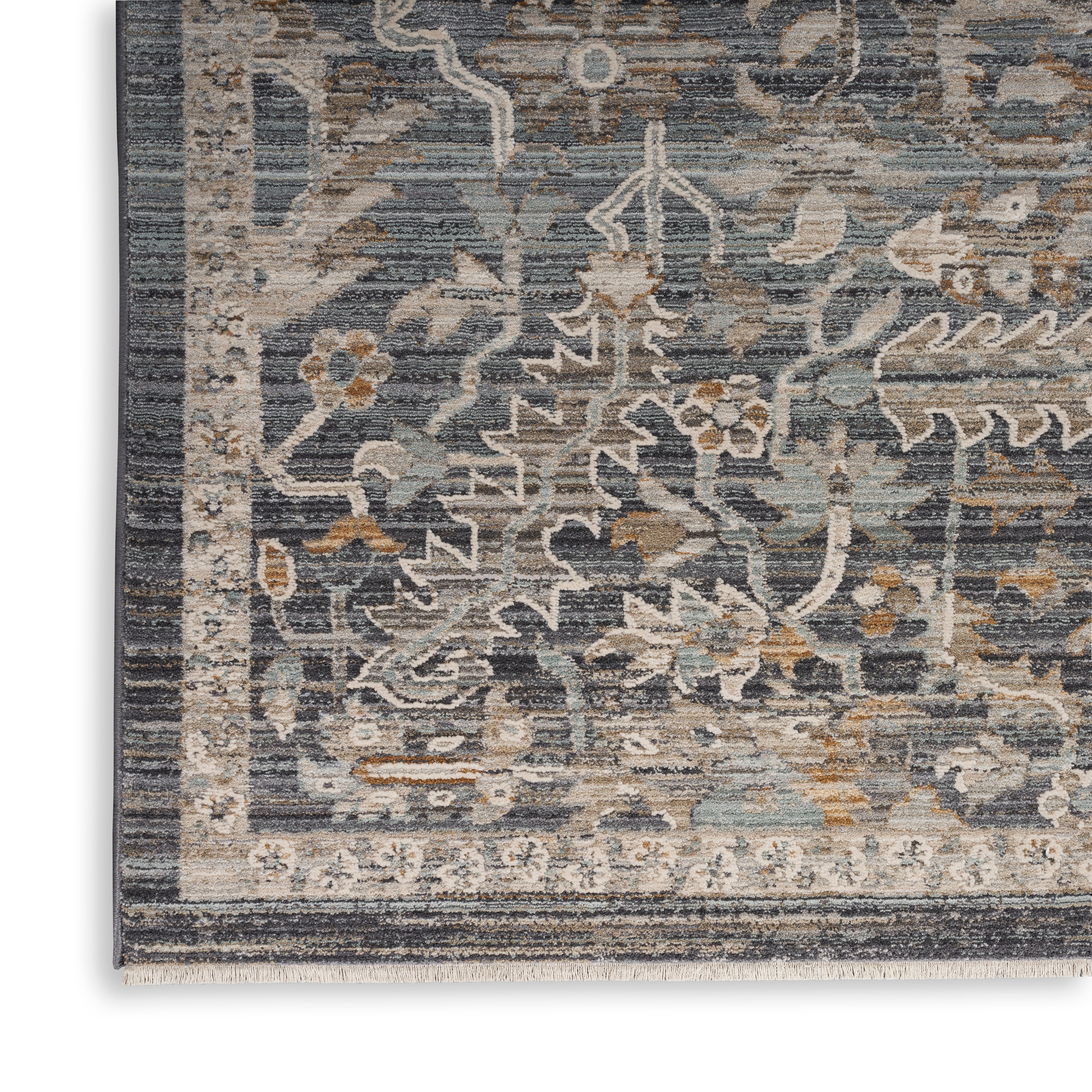 Nourison Lynx LNX02 Navy Multicolour Rug